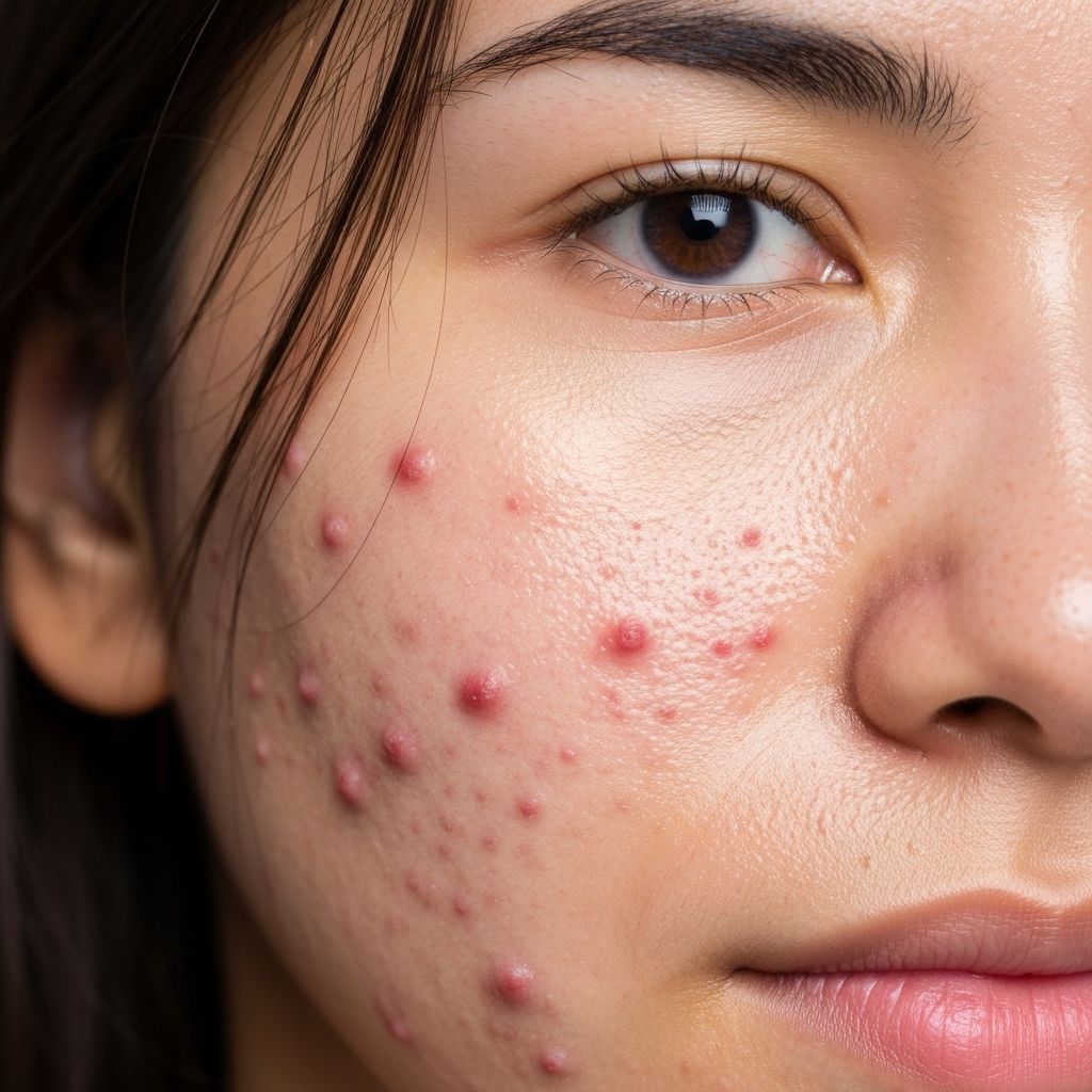 Before skincare treatment